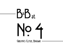 B&B at No 4，位于比加的家庭/亲子酒店