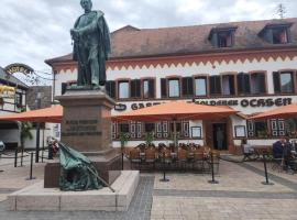 Hotel zum Goldenen Ochsen，位于迈卡梅尔的酒店