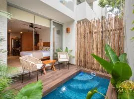 Condo with private pool near the beach in Tulum