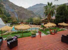 Santuario del Río，位于圣何塞德迈波的酒店