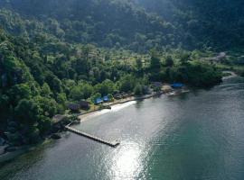 Ricky's Beach House，位于Pasarsungai-nyala的宾馆