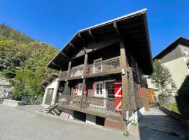 Cotterg - Chalet individuel 15 pers, centre village et proches pistes de ski，位于拉克吕萨的酒店