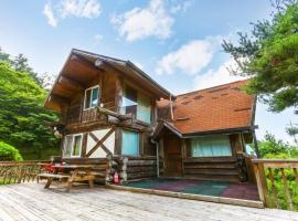 Yangpyeong Log Camp Pension 양평 로그캠프 펜션，位于杨平郡的酒店