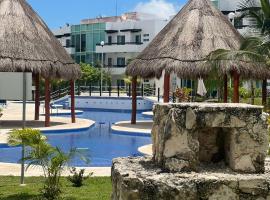 Casa con alberca y jardín en Cancún，位于坎昆的酒店