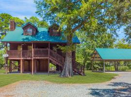 Experience Louisiana, Cabin on Bayou Petite Anse，位于新伊比利亚的酒店