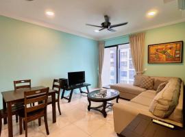 Homely 2BR Heritage D'Sara @ Link to MRT, Near Thomson Hospital & Sungai Buloh Hospital，位于双溪毛糯的酒店