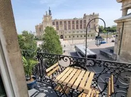 Face château St Germain en Laye, appartement 4 à 6 personnes, 23 min de Paris Champs-Elysées