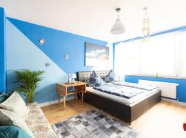 - Sea Apartment Duisburg Center & Parking spaces & Kingsize Bett - Central Station Hbf -，位于杜伊斯堡的酒店