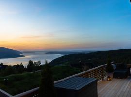 Hide Hut - Amazing view 50 min from Oslo，位于Stange的乡村别墅