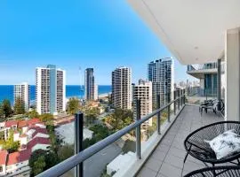 Modern Ocean View Apartment - Elston Surfers Paradise - Self Contained, Privately Managed