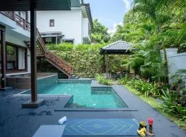ELIVAAS 4 BHK with Pvt Pool & Entertainment Room - Indah