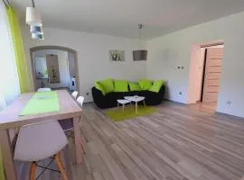 Moderní klidný apartmán v přírodě, s parkováním.