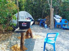 Camping e Balneário Rio dos Bugres，位于Porcas的露营地