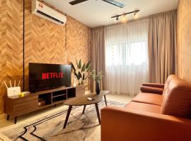 Alanis Suite With Netflix @ KLIA Sepang，位于雪邦的酒店