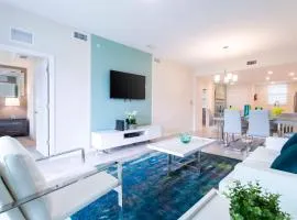 Apartment in a resort with pool view