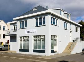 E18 Apartments，位于阿克雷里的酒店