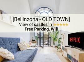 [Bellinzona-Centro Storico] Vista castelli a ☆☆☆☆☆，位于贝林佐拉的公寓
