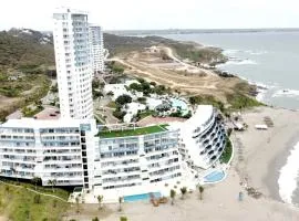 Apartamento Vacacional frente al mar en General Villamil Playas