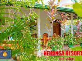 Nehansa Resort and safari，位于蒂瑟默哈拉默汉班托塔国际机场 - HRI附近的酒店