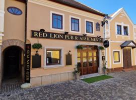 Red Lion Pub & Apartments Szentendre，位于圣安德烈的酒店