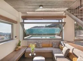 New Stylish Villa Domus Rodia with private pool & BBQ, 4km from Plakias beach