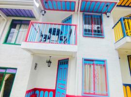 Apartamento el Mirador de los Andes Salento，位于萨兰托的酒店