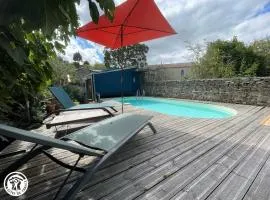 Maison rénovée avec jardin, piscine chauffée et wifi à Mareuil-sur-Lay - FR-1-426-537