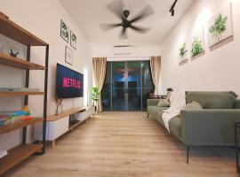 Monstera Meritus Homestay - Penang Butterworth Prai 1-8PAX，位于北赖的酒店