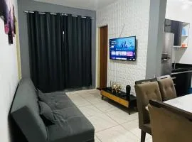 Apartamento próximo à praia e climatizado