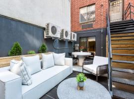 Unbeatable 3BR with Private Patio in Upper East Side，位于纽约的公寓