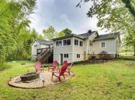 Hendersonville Haven with Fire Pit, Grill, Deck!