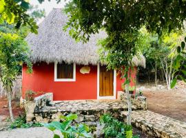 Cabañas HUNAB KU 21，位于Hocabá的酒店