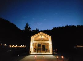 Cazare Cabana Pensiuni Vatra Dornei Bucovina cu Ciubar，位于Iacobeni的滑雪度假村