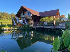 Chalet del lago Santa Elena