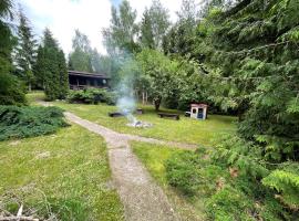 Natura House Lake Forest! 3 rooms! Plot 1000sqm!，位于Lutek的酒店