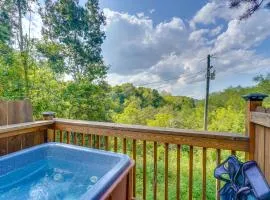 Sevierville Studio Cabin Rental with Private Hot Tub