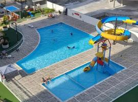 Hermoso apartamento con piscina ubicado cerca a los principales centros comerciales，位于伊瓦格的度假短租房