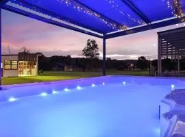 Kulang Retreat in charming Broke with Large Swim Spa and games room suits up to 14 guests