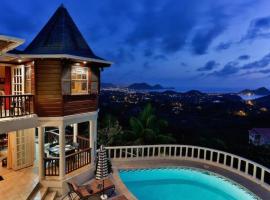 Residence Du Cap Panoramic Sea Views Cap Estate，位于Cap Estate的酒店