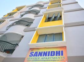 Sannidhi Service Apartments，位于蒂鲁帕蒂的酒店