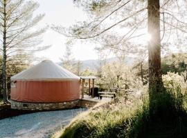Santeetlah @ Sky Ridge Yurts，位于布赖森城的豪华帐篷