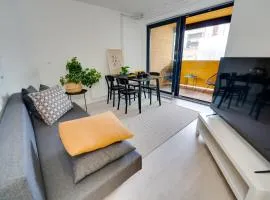 Excellent location! In the city centre, stylish apartment 1 room, kitchen and balcony