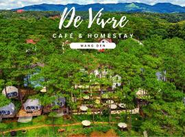 De Vivre Homestay Măng Đen，位于Kon Von Kla的酒店