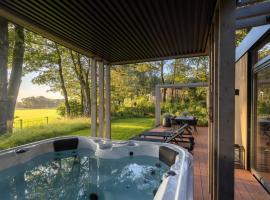 Zicht op Twente - Spa lodges，位于马尔克洛的度假屋