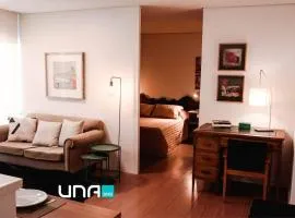 Apartamento pura vida no Parque Una com vaga de garagem.