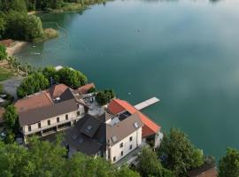 La Villa du Lac，位于艾格布莱特勒拉克的酒店