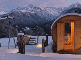 Chalet Cormignano，位于韦扎多廖的滑雪度假村