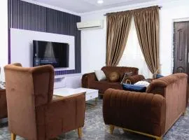 exquisite and lavishly furnished 3-bedroom flat