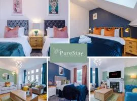 Incredible Five Bedroom House By PureStay Short Lets & Serviced Accommodation Central Bath With Parking