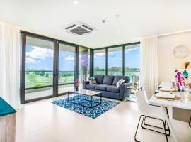 Luxury Oceanview 1BR on beach，位于Cupecoy的公寓